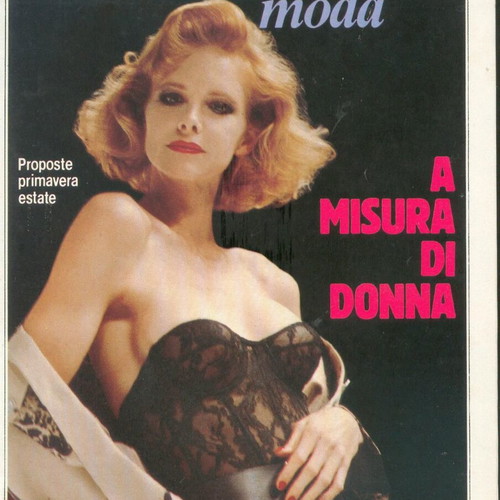 L' Espresso Moda March 1987 magazine like new