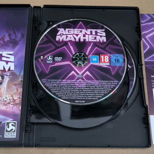 Agents Of Mayhem Day One Edition PC DVD-ROM like new