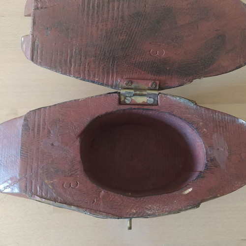Antique decorative duck with storage used
