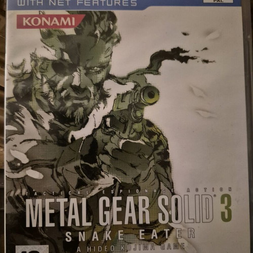 Metal Gear Solid 3 PlayStation 2 like new