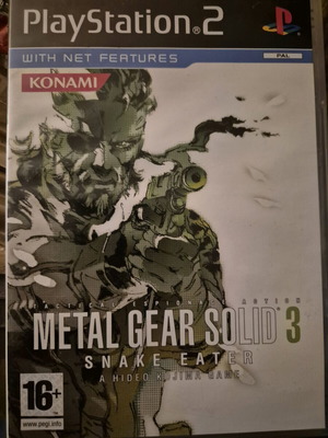Metal Gear Solid 3 PlayStation 2 like new