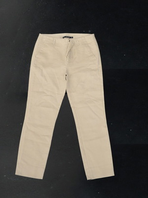 Zara Basic fabric pants used, beige, size 36
