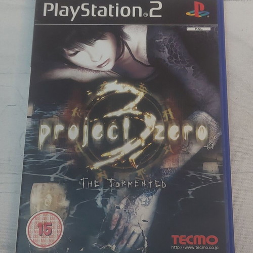 Project Zero 3 The Tormented PS2 game used, PAL CIB