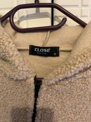 Jacket coat new, beige, size S