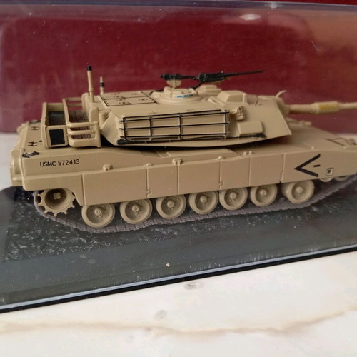 M1A1HA Abrams tank diecast model like new
