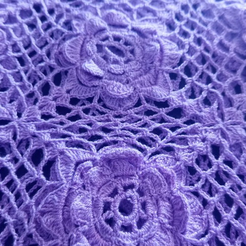 Summer blouse handmade crochet pink like new