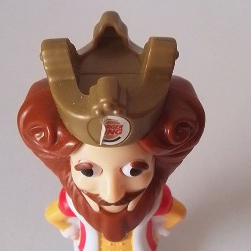 Feisty Pets "The King" (Burger King) figure used
