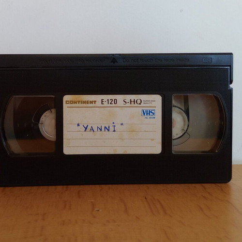 Yanni Live at the Acropolis VHS tape like new