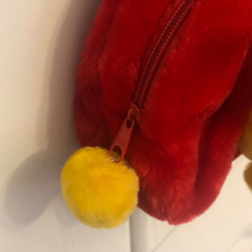 Winnie plush bag like new with free Disney princess puzzle