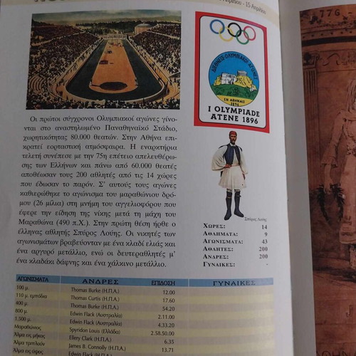 Book Olympic Games 1896-2000 like new