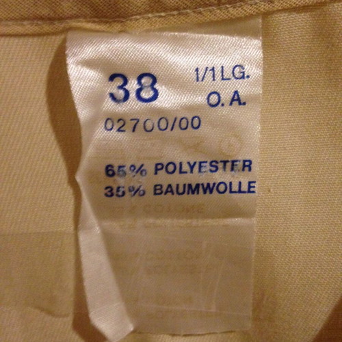 Vintage dress No38 new, beige brown