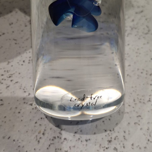 Art glass paperweight signed for Olympic Games Sydney 2000 Hoglund