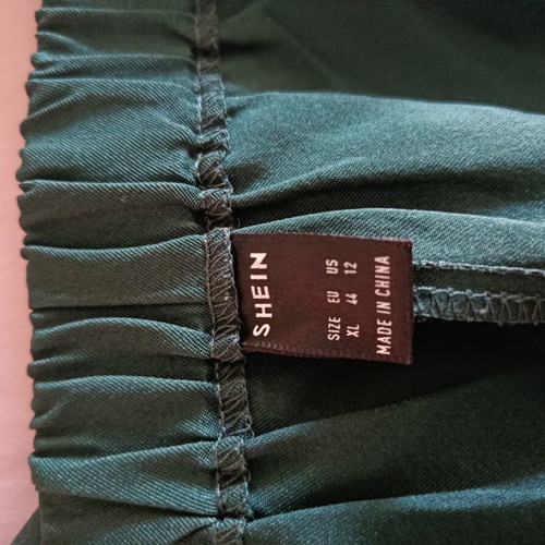 Shein women's palazzo pants like new, green, size XL