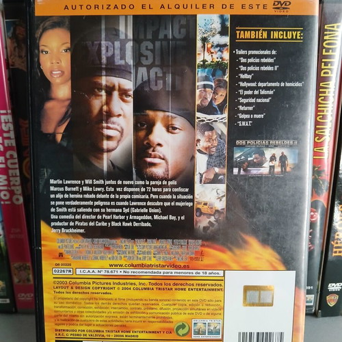 Dos Policías Rebeldes II DVD