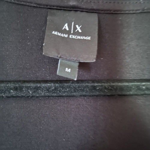 Armani Exchange men's hoodie jacket, black, size M
