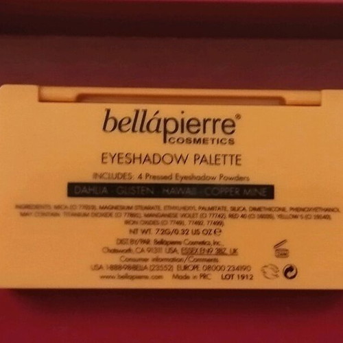 Bella Pierre Peach Blossom palette new with 4 peach shades