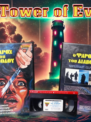 Tower of Evil 1972 sealed VHS, The Devil’s Lighthouse