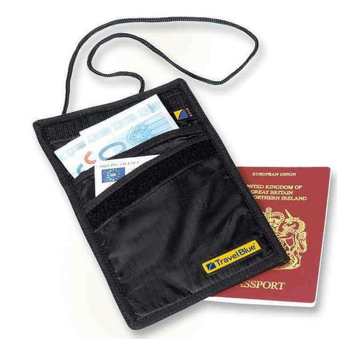 Travel Blue travel wallet black new