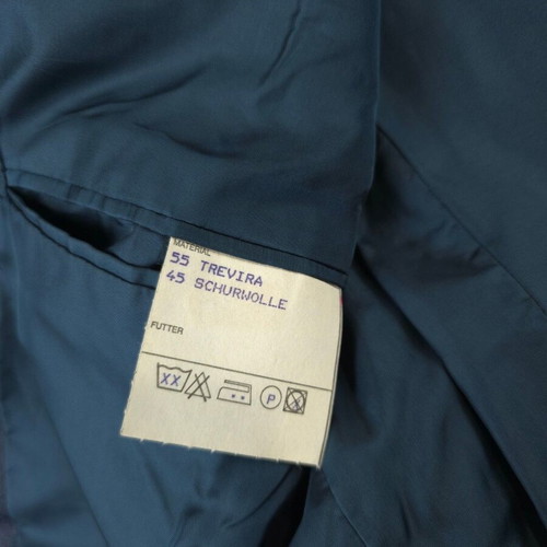 Licona Vintage 80s Men's Blazer XL like new, pick stitching, virgin wool