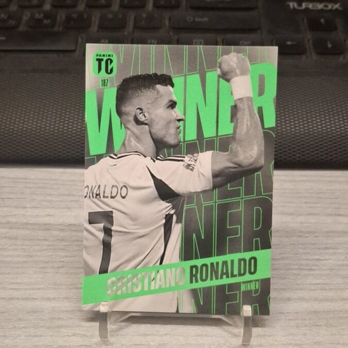 Panini Top Class 2025 Cristiano Ronaldo Winner card new