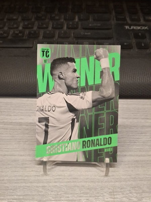 Panini Top Class 2025 Cristiano Ronaldo Winner card new