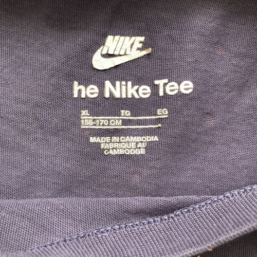 Nike kids t-shirt used, colorful, size XL 170 cm