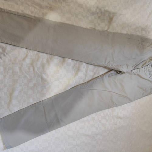 Tailor men's chino pants like new, size L, gray