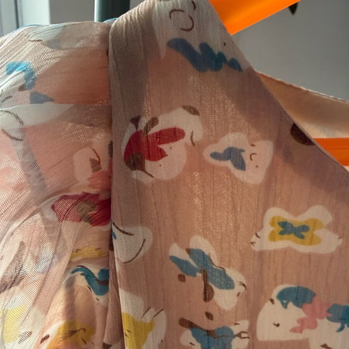 Long spring dress like new, multicolored, size S