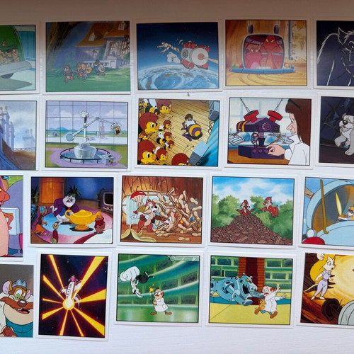Chip n Dale Disney 1989 stickers new, pack of 83