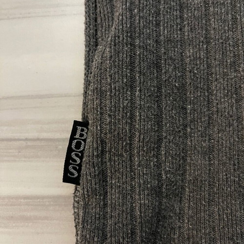 Hugo Boss men's sweater like new, gray and black, size L