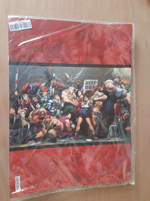 Street Fighter posters new, pack of 3 from Deagostini collection