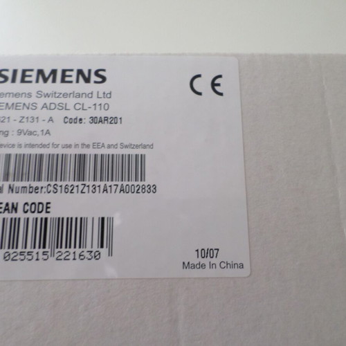 Adsl 2+ router Siemens cl-110 like new, wired