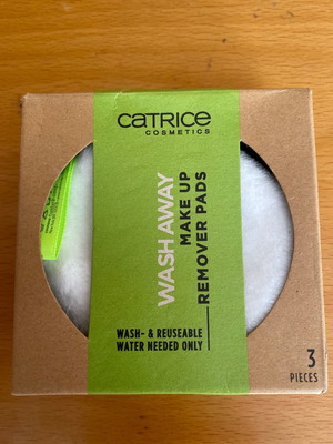 Catrice reusable make up remover pads new, 2 pieces