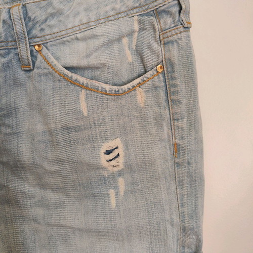 Women's Denim Shorts Staff Jeans "Doriana" distressed (Size W29)
