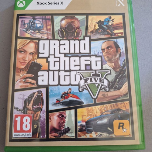 Grand Theft Auto V Xbox Series X used action game
