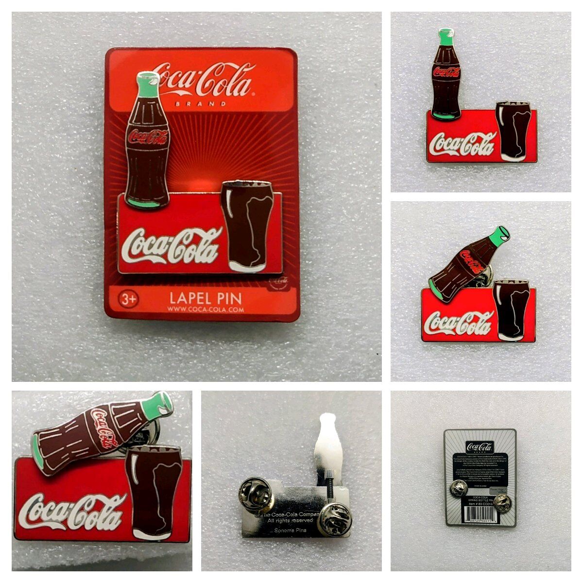 6種 Coca-Cola コカコーラ LAPEL PINS ピンバッジ 6種 Coca-Cola コカコーラ LAPEL PINS ピンバッジ 【公式通販】