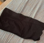 Strapless bra black, new for teens