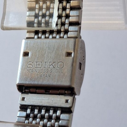 Seiko digital calculator watch 1980 used, functional
