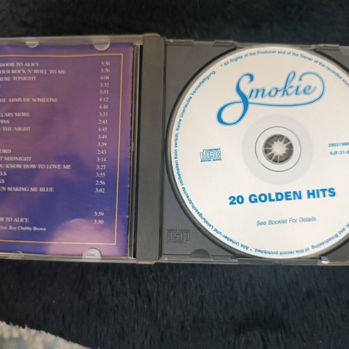 Smokie 20 Golden Hits CD like new, rock