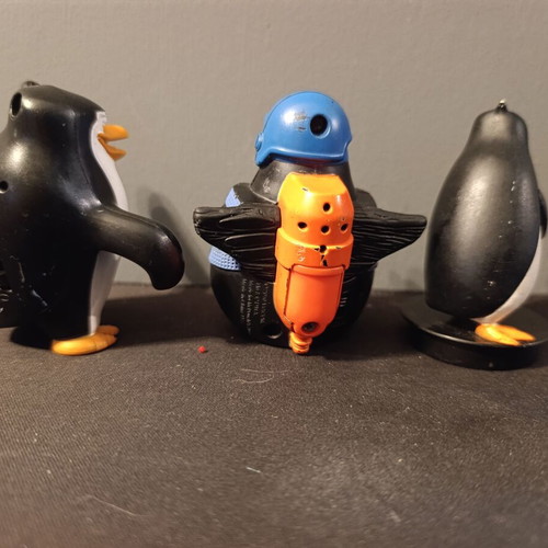 Penguins of Madagascar figures set used with sounds