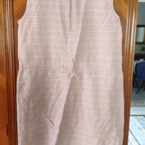 Linen striped dress used, Esmara, size 36 (S)