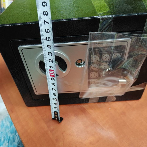 Mini Safe with Key and Digital Lock New
