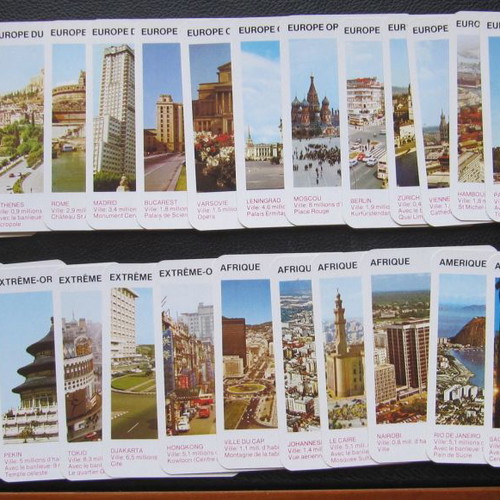 Collectible card game Piatnik Cities of the World new with box