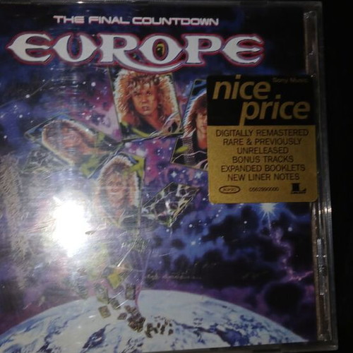 Europe The Final Countdown CD used, remastered