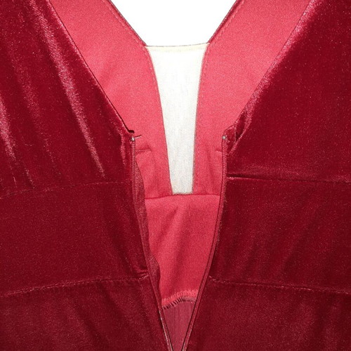 BSB velvet dress burgundy like new with back slit M-L