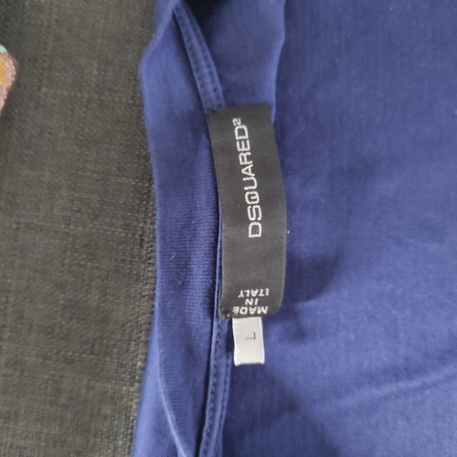 Dsquared2 blue t-shirt like new, slim fit, size L