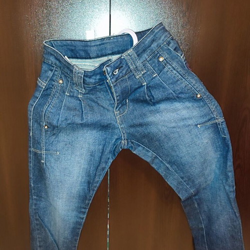 Jeans for girl 8 years used, blue, size 122 cm