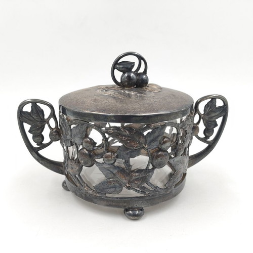 WMF Art Nouveau sugar bowl used