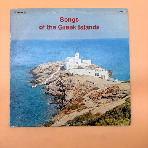Sarri Sisters Songs of the Greek Islands used traditional folk record