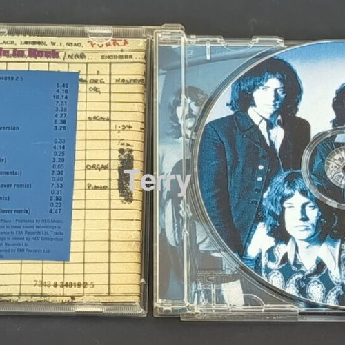 Deep Purple In Rock CD used, metal genre